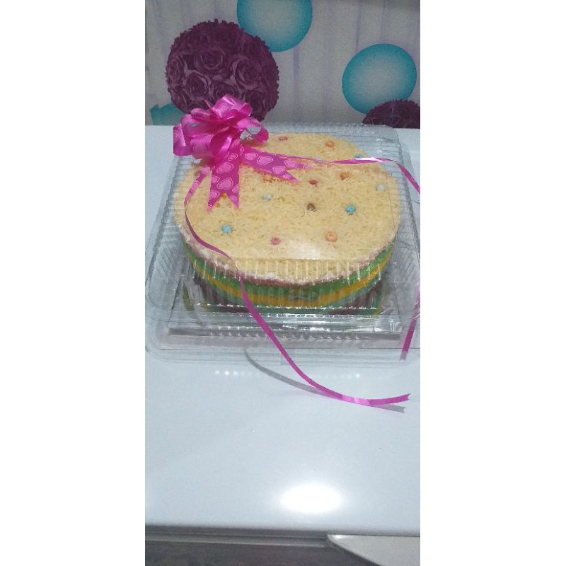 

Rainbow Cake ukuran 22x22