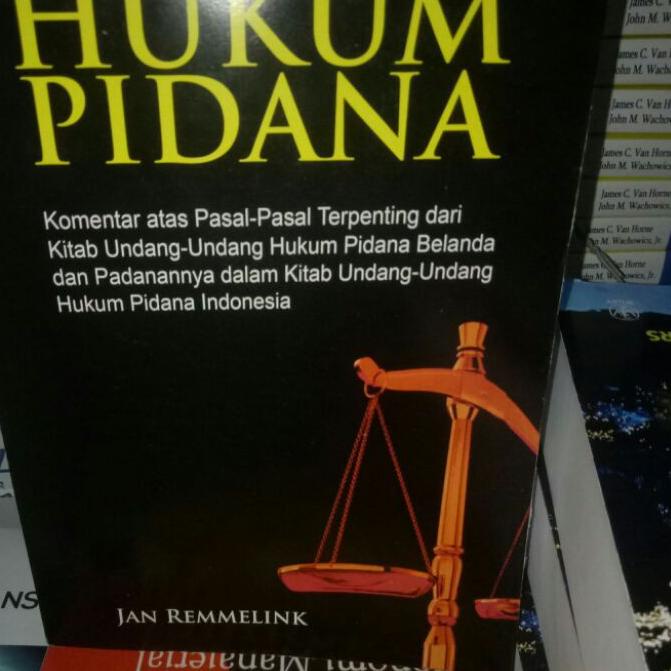 

Terbaru! Hukum Pidana by Jan Remmelink