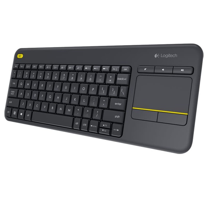 Logitech Wireless Touch Keyboard K400 Plus Ori Garansi Resmi