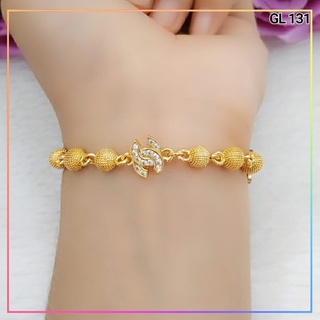 ANGLEE_CORNER | GELANG XUPING LAPIS EMAS AKSESORIS FASHION WANITA RANTAI EMAS IMITASI MEWAH | GELANG