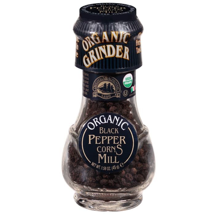 

Drogheria & Alimentari Organic Black Pepper Corns Mill 45 g / Merica