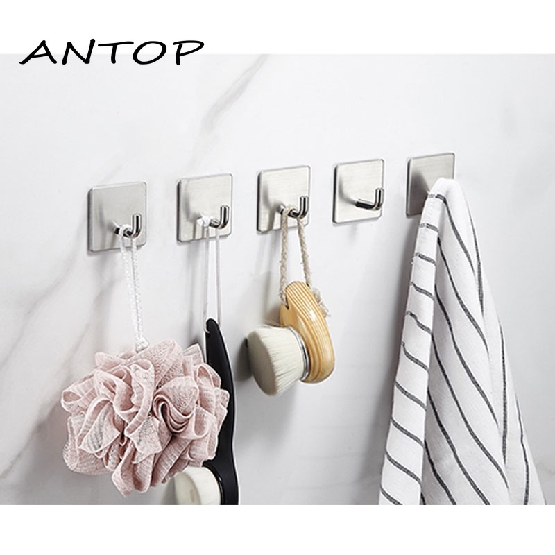 Gantungan Dinding Pengait Dengan Model Single Dan Bahan Stainless Steel