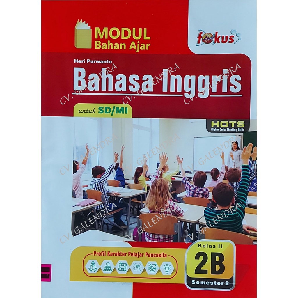 Lks Fokus Bahasa Inggris SD/MI Kelas 2B Semester 2