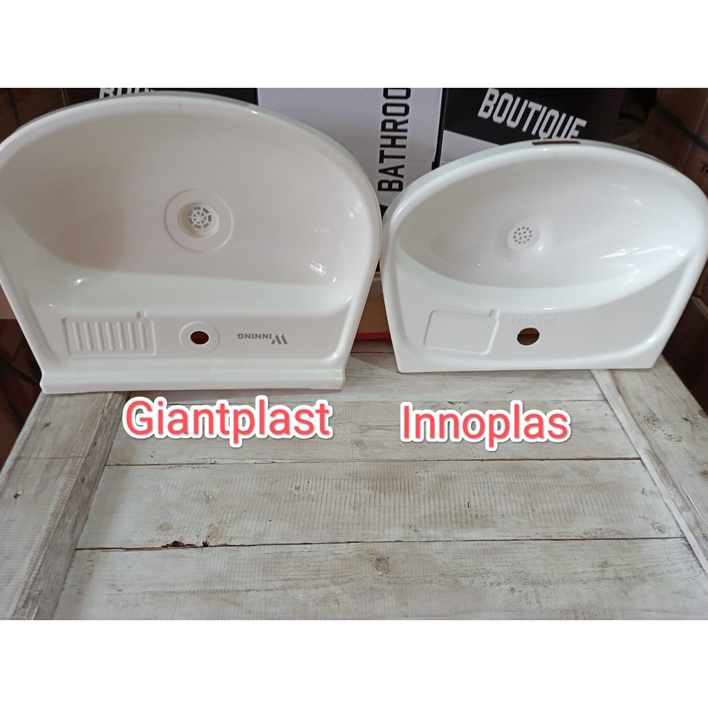 Wastafel Plastik 1 Set Lengkap GiantPlast Not Innoplas Promo!!