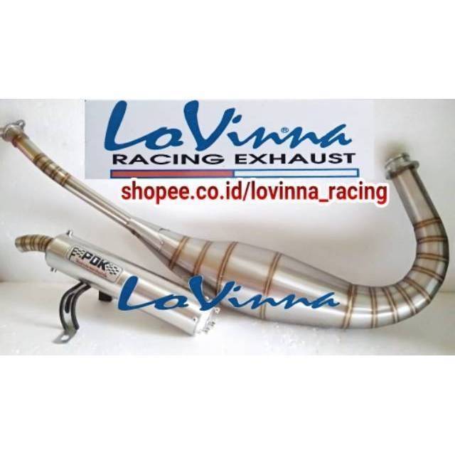 Knalpot RX king pdk Repsol fullstainles