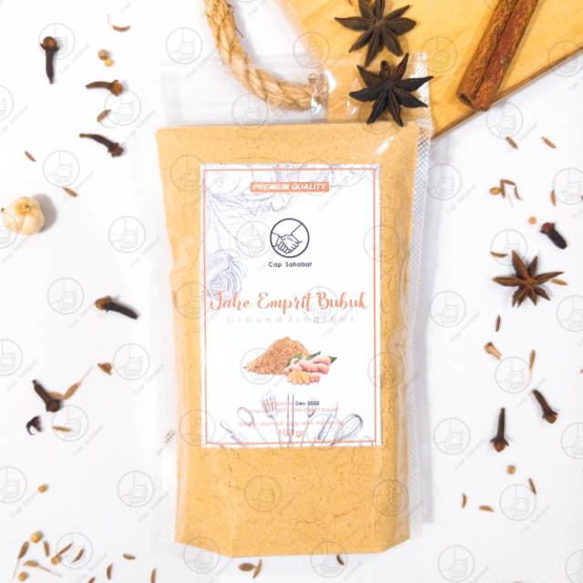 100gr Jahe Emprit Bubuk / Murni / Ground Ginger  / Rempah / JSR 100% PREMIUM QUALITY