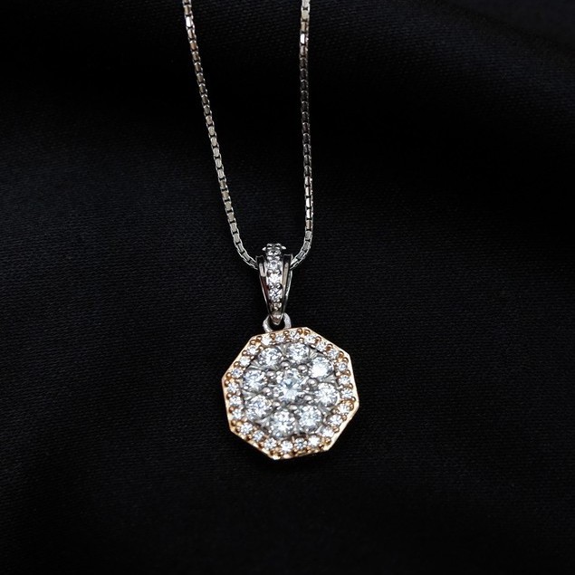 Liontin Gold Duo Collection by Sandra Dewi Gold 3LSZ381 18K
