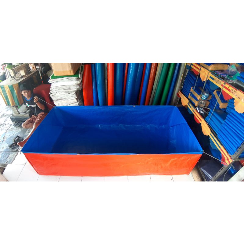 TERPAL KOLAM IKAN 200x100x50 A5 KOREA