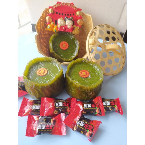 

Kue Keranjang Pandan