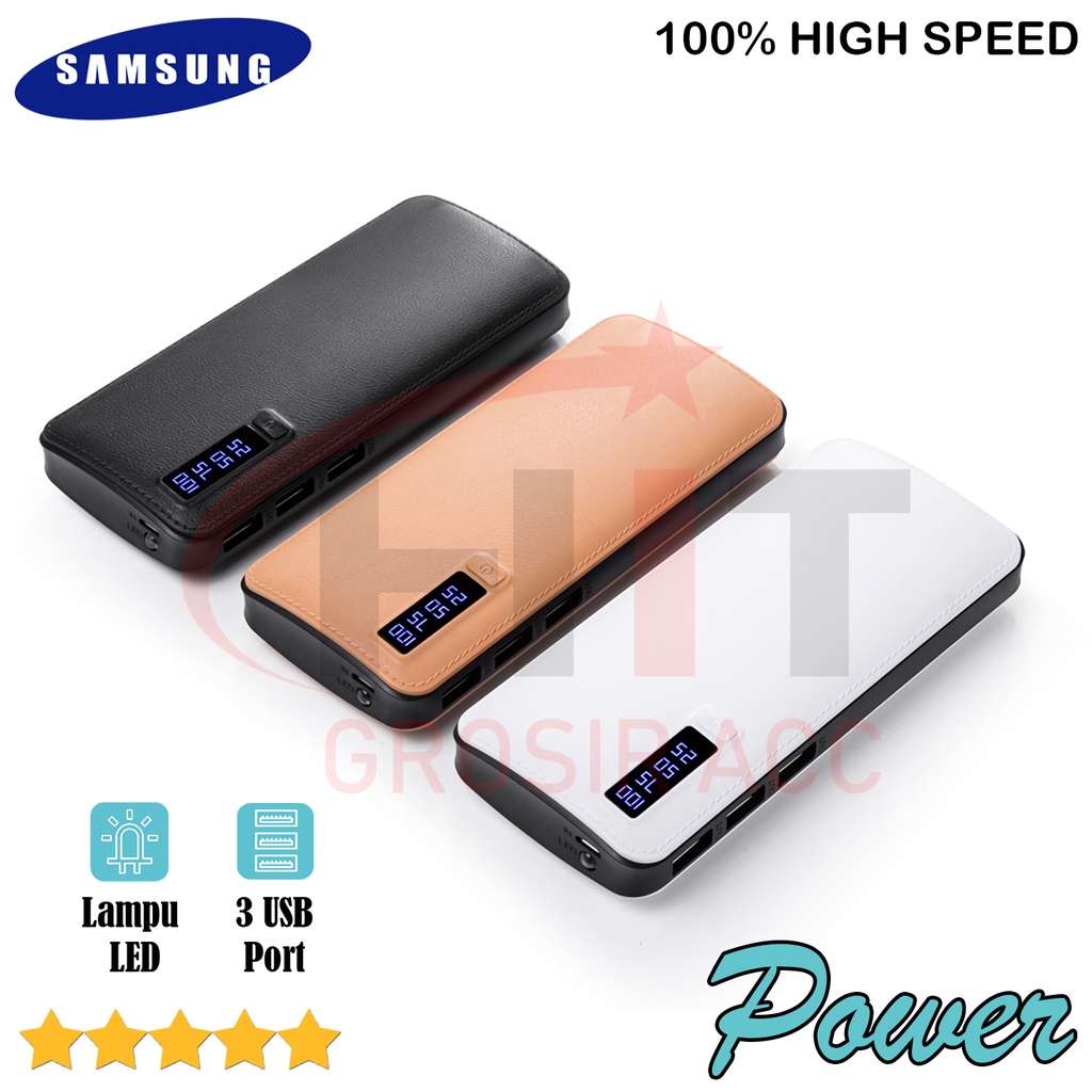 Power Bank Samsung POWER 19800mAh With LED Light Dengan LED Digital