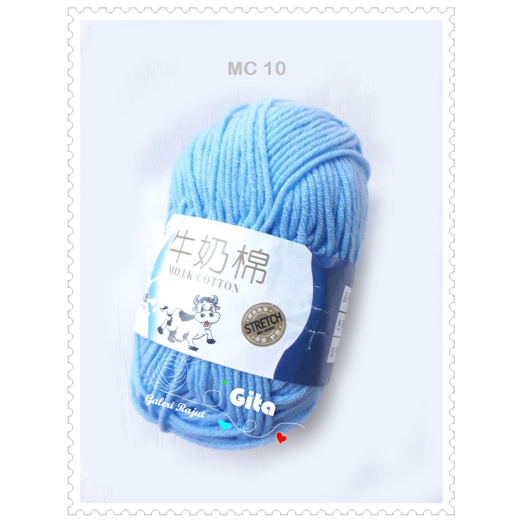 Benang Rajut Milk Cotton / Milk Cotton Yarn