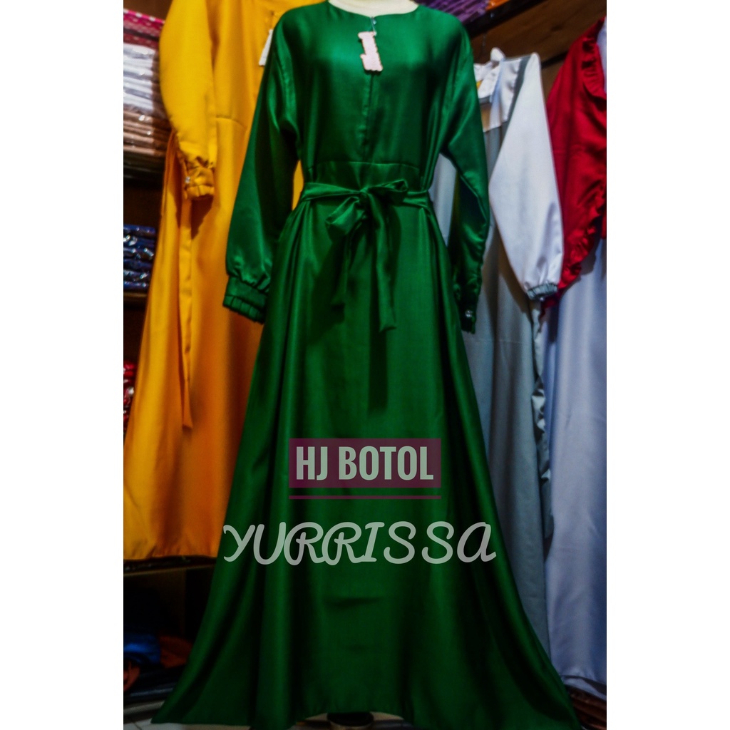 Gamis Balotelli Tali Remple Premium/Gamis Terbaru/Gamis Terlaris/Gamis Modern-5