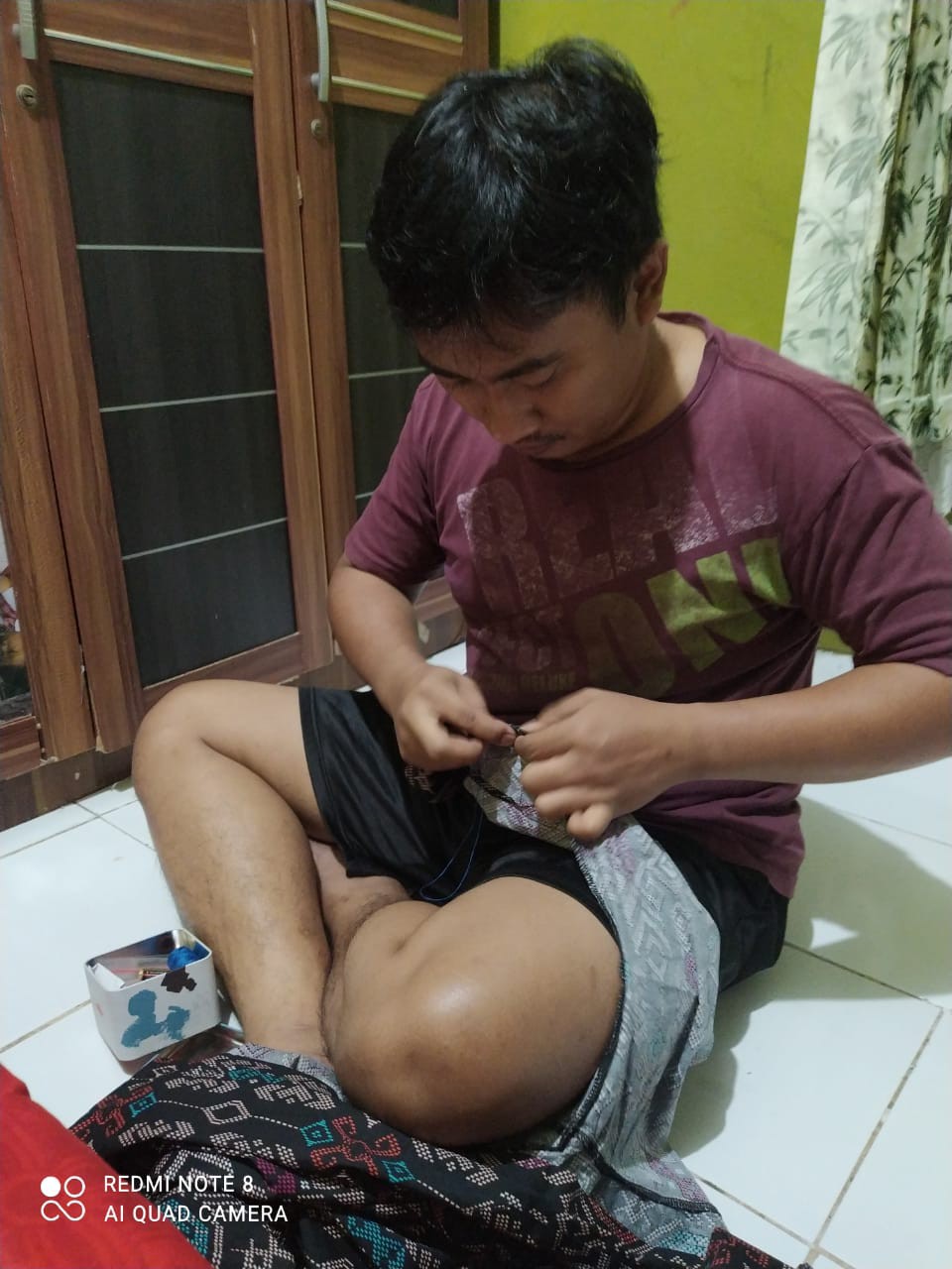 Lnstore Kemeja Batik Kondangan Pria Lengan Panjang Kemeja Batik Songket Premium