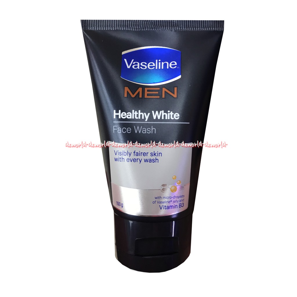 vaseline men healthy white face wash