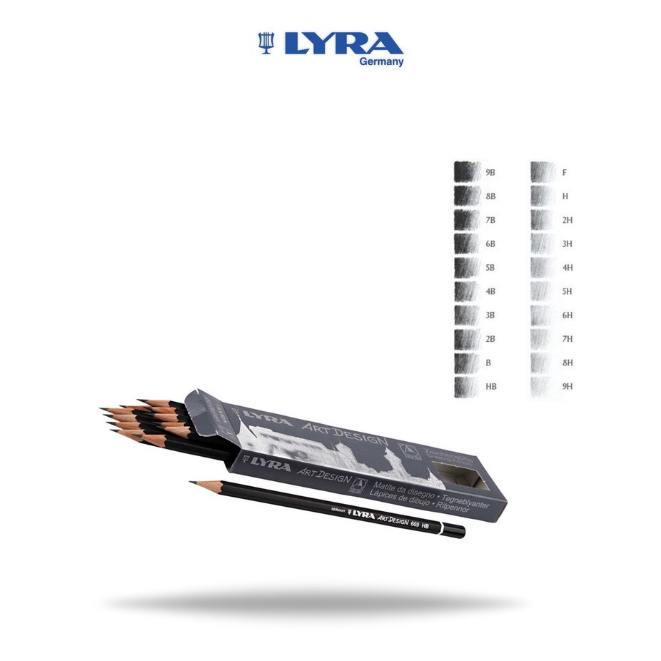 

LYRA Graphite Pencil Art Design Seri B - HB