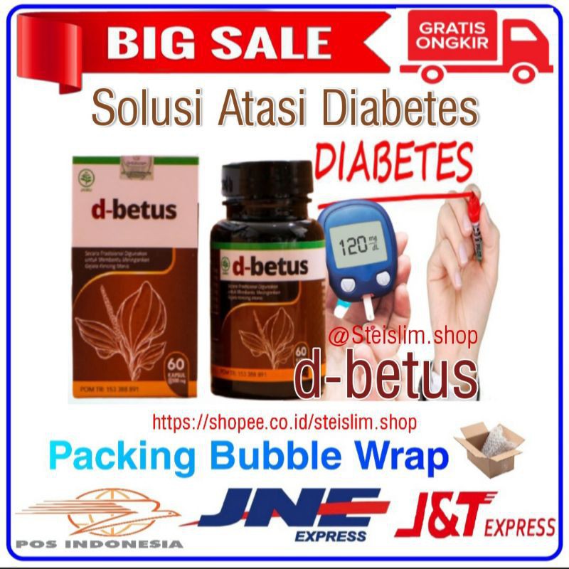 

[PROMO] [BISA COD] DBETUS Herbal Diabetes Premium Original - Obat Herbal Diabetes & Gula Darah 5.0