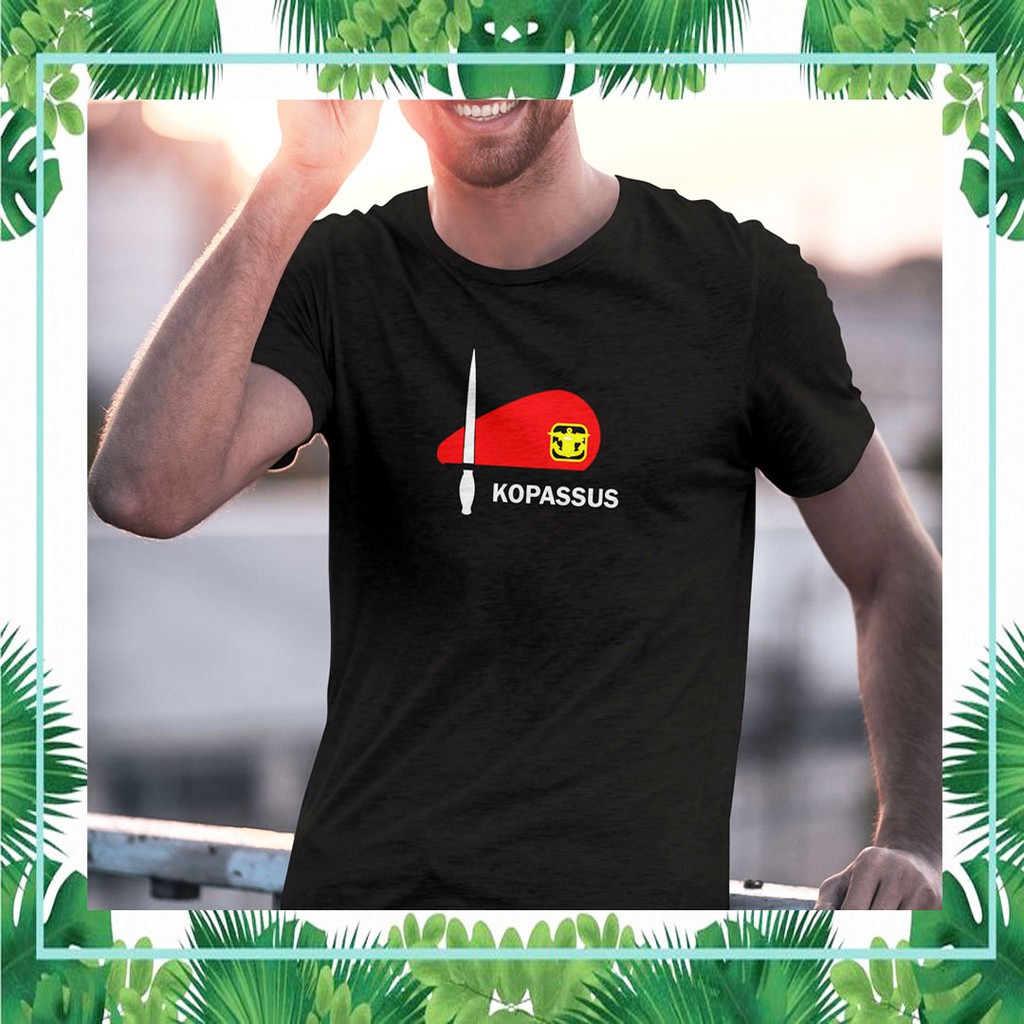 Kaos Tni Ad Kopassus Komando Pasukan Khusus