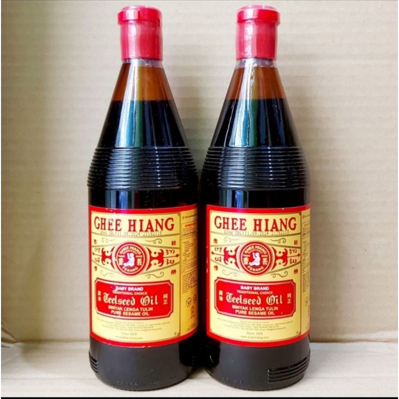 

Minyak Wijen Gee Hiang 700 ML (Minyak Wijen Merk Baby Ghee Hiang)