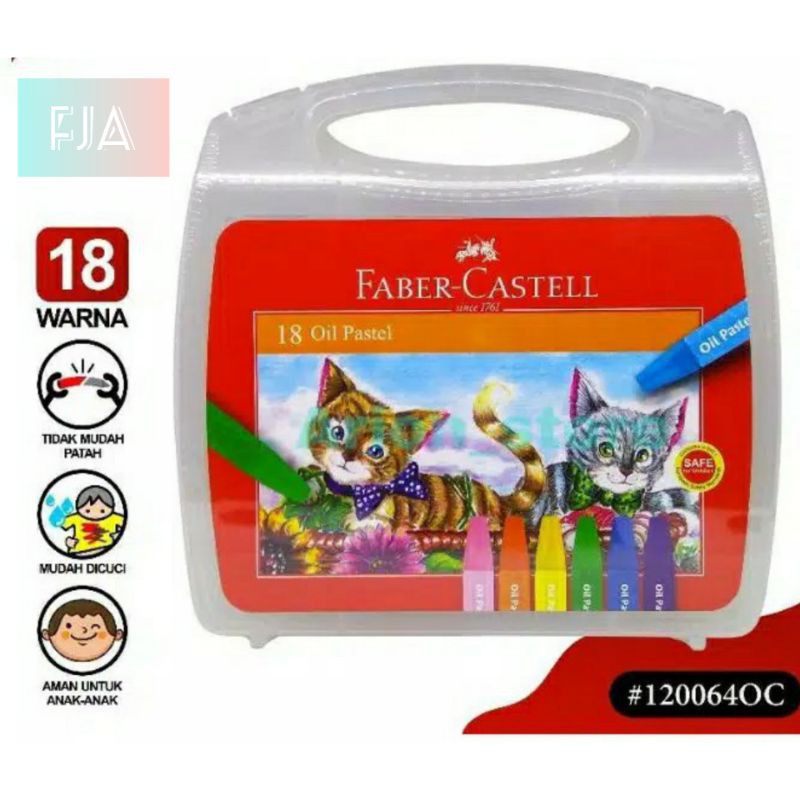 

Hexagonal oil pastel 18 Eco