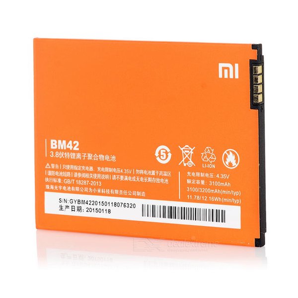 Battery Batre Batu Baterai Xiaomi Redmi Note 1 BM-42 BM42 BM 42