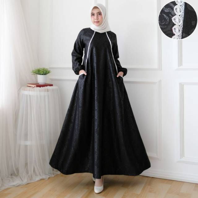 Gamis busana muslim Avian REAL PIC