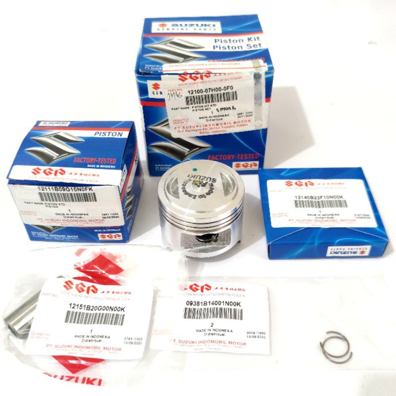 Piston Kit Suzuki Smash Smash New O/S STD 12100-07H00-0F0 STD 050 100