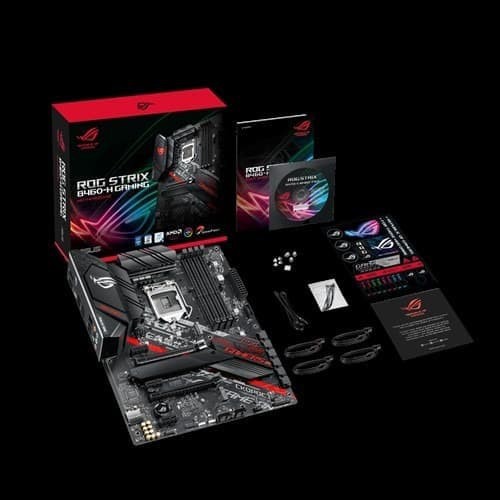 Mainboard Asus ROG Strix B460-H Gaming - LGA 1200 - Asus B460H Gaming ROG - Asus B460 H Gaming