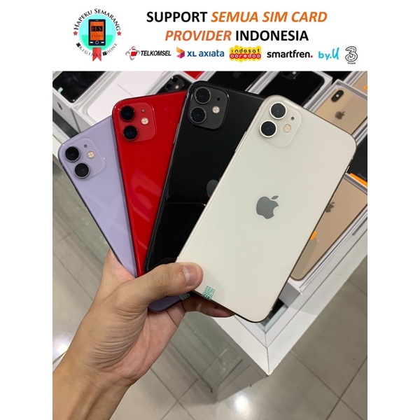 iPhone 11 64GB - 128 GB SUPER MULUS LIKE NEW GARANSI 1 BULAN