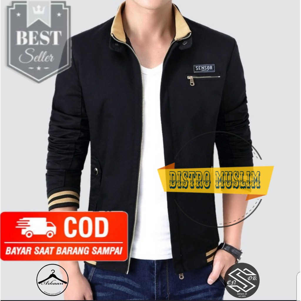 JAKET BOMBER PRIA / JAKET BOMBER CASUAL ORIGINAL SENSOR #