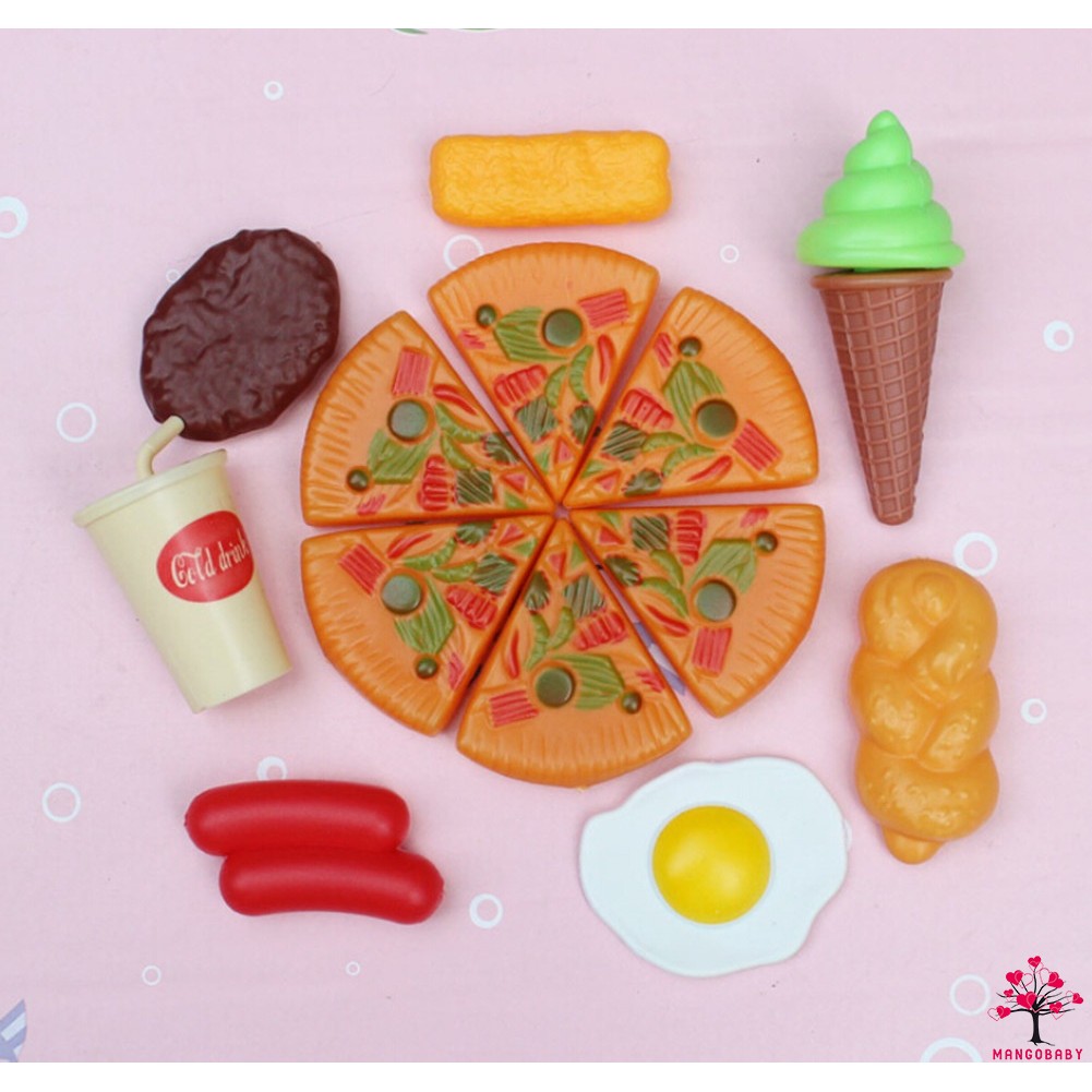 Pizza Cola Es Krim Plastik Lucu Untuk Anak Bermain Peran