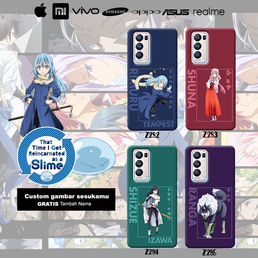 Jual Case Casing slime rimuru shuna ( Semua Tipe HP ) Reno 5 Oppo A15