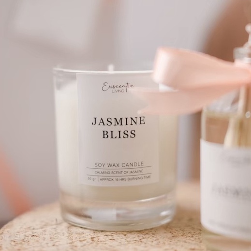 Soy Scented Candle by Euscentia.Living