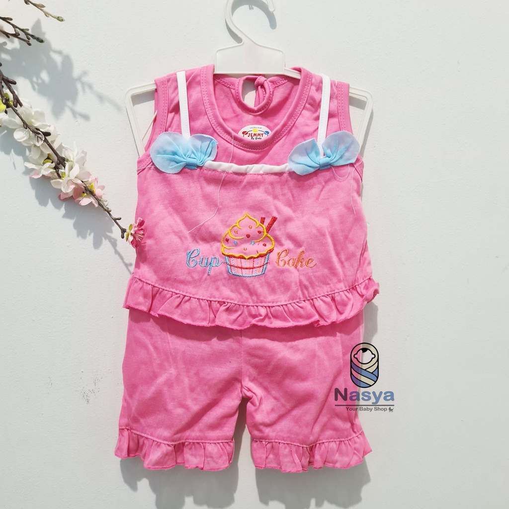 [N-088] TERBARU ! setelan baju bayi anak perempuan new born (0-6 bulan) - naomi