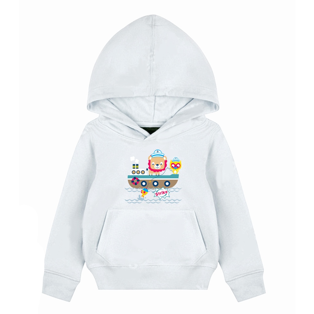 Hoodie Anak Strike Sweater Pakaian Fleece Anak M - XL