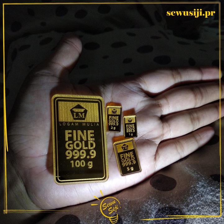 Replika Logam Mulia Emas Mirip Asli | Replika Emas Batangan