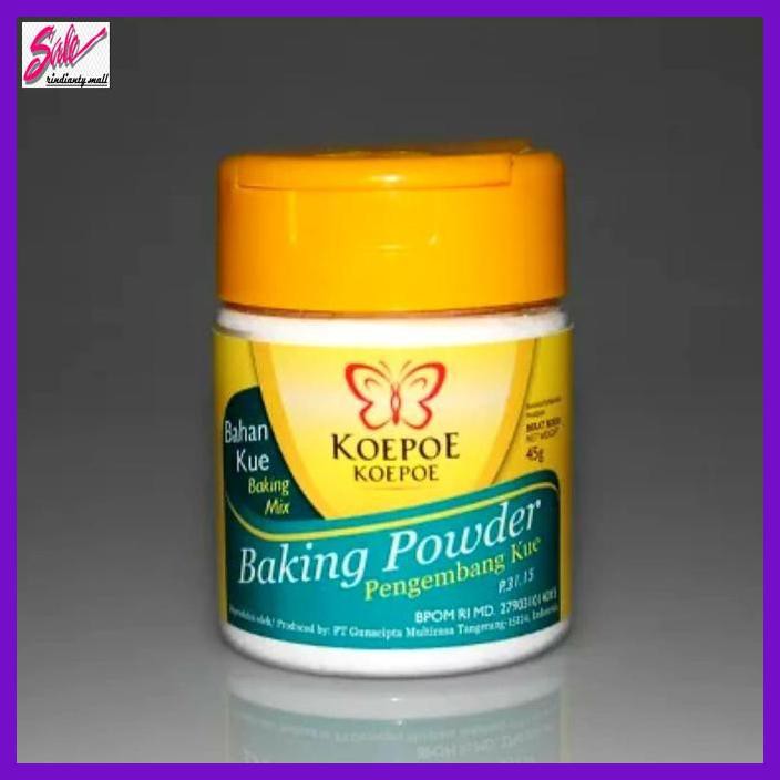 

DERPOWBAKING- BAKING POWDER/PENGEMBANG KUE KOEPOE 45GR -ASLIII.