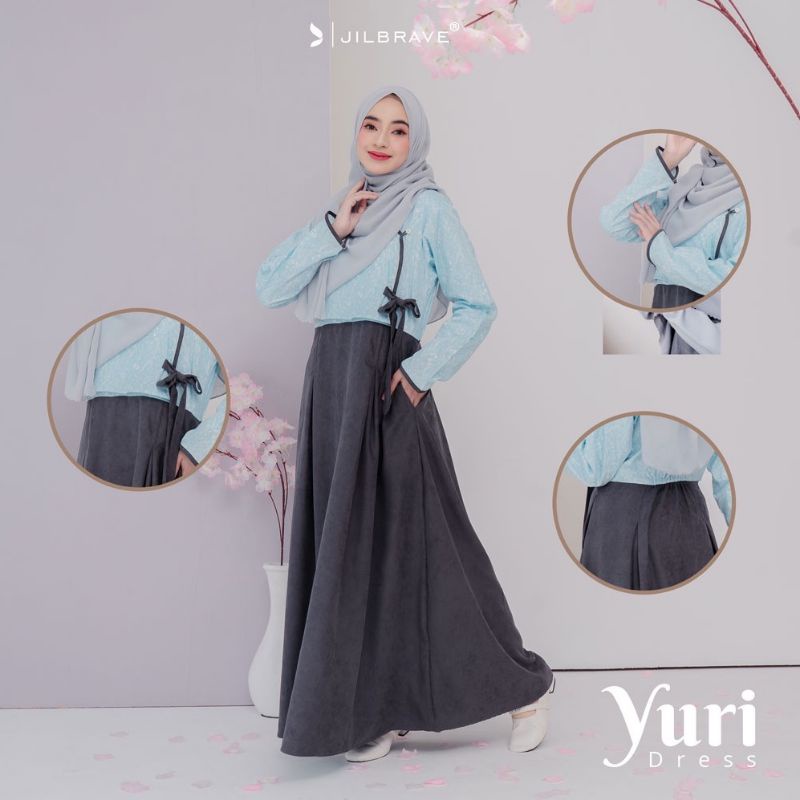 Jilbrave Yuri Dress - Hanbok style ala korea - Jilbrave Official Shop | Faezia official shop