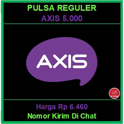 [AXIS] Pulsa 5000 + Masa Aktif