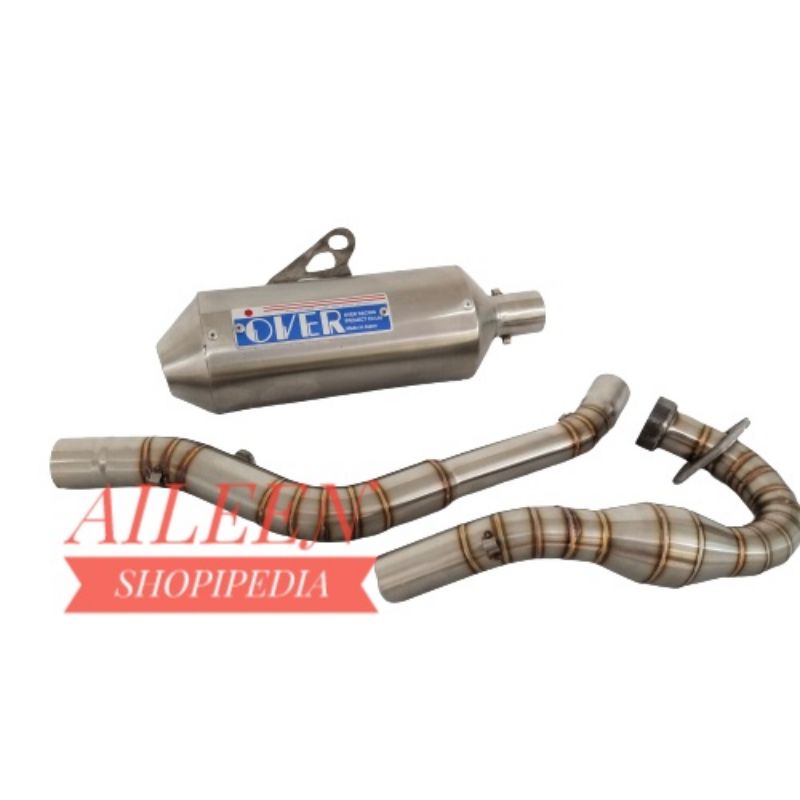 Knalpot Kenalpot Over Japan racing KLX250-KLX230-CRF250-CRF230-VIAR200-VIAR250