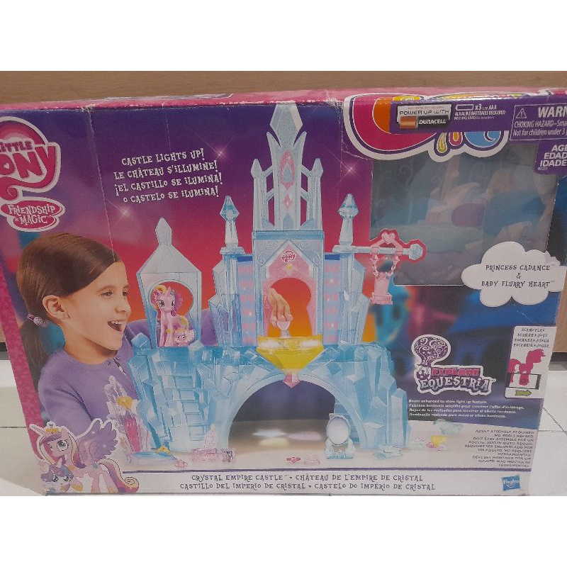 My little pony castle preloved