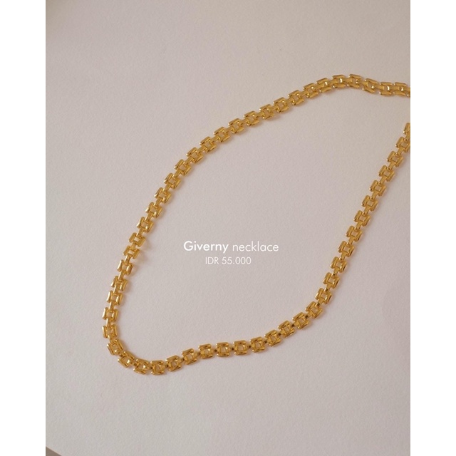 Ark.co - GIVERNY chain necklace kalung rantai minimalis