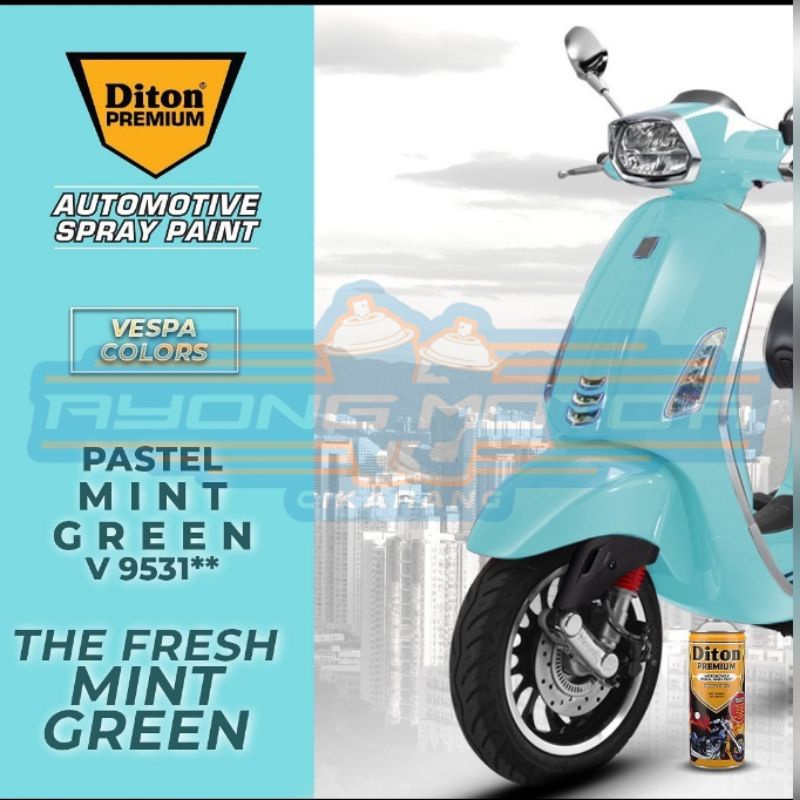 Diton Premium V9531** Pastel Mint Green