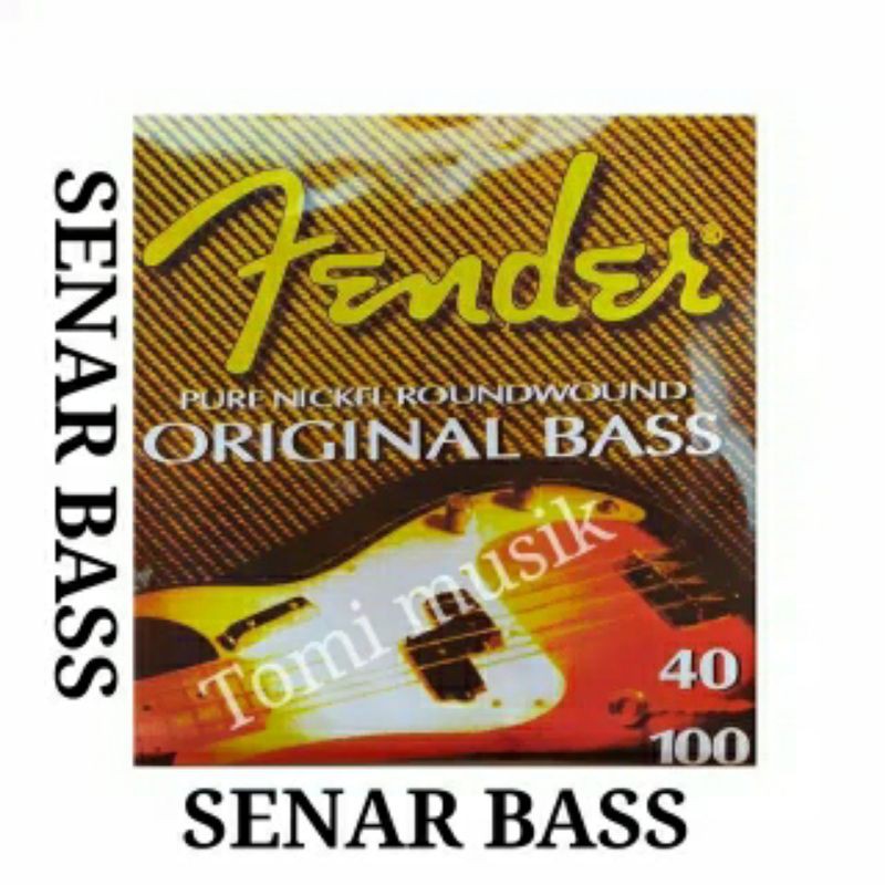 Senar gitar BASS fender 4 strings