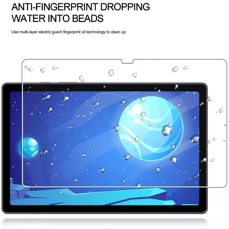 Antigores Samsung Galaxy Tab A8 A 8 10.5 Wifi LTE 2022 2021 X200 X205 SM-X200 SM-X205 Tempered Glass Screen Guard protector Tablet Bening Kaca Transparan Pelindung Layar