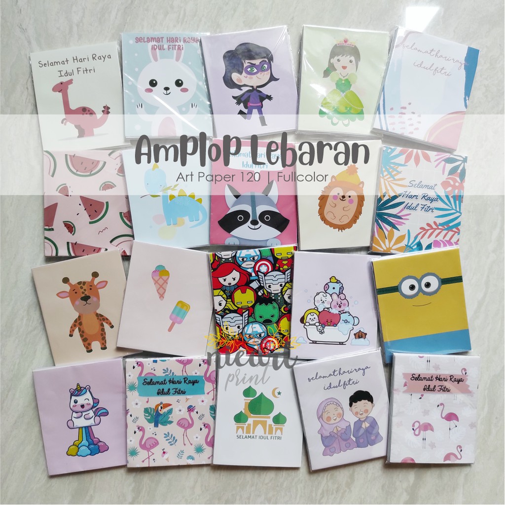 

Amplop Lebaran Idul Fitri Lucu (isi 10 & isi 5)