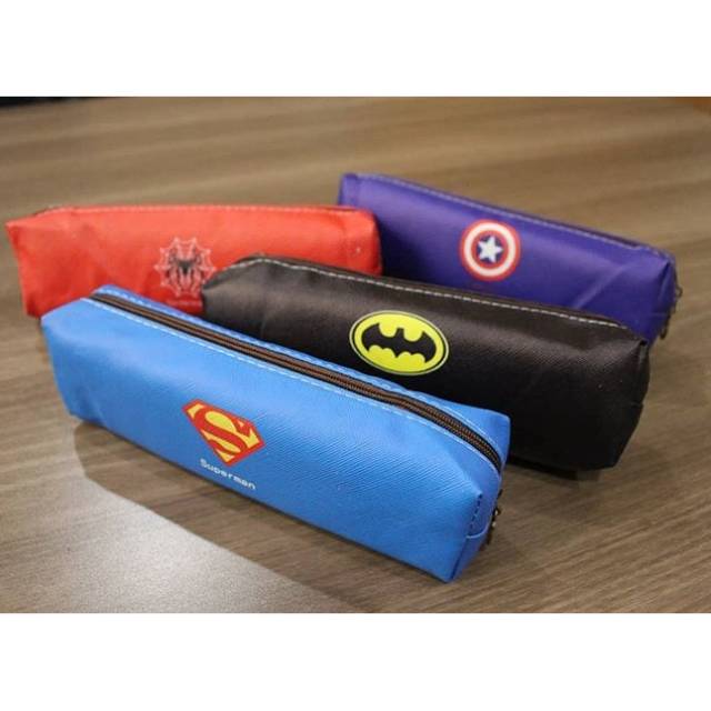 

Kotak Pensil Kain Karakter Avanger/Super Hero (Sisa Capt. Amerika)