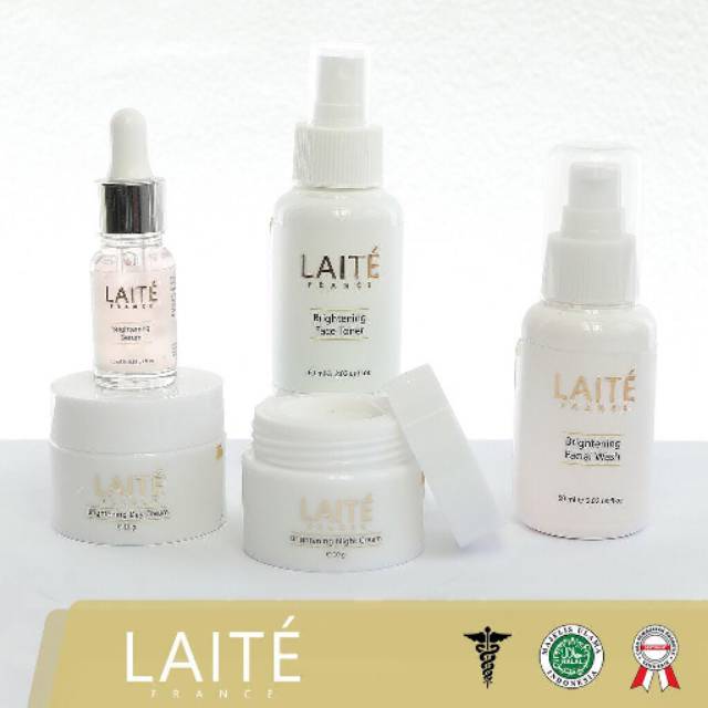 Laite Deluxe Whitening Series/ BPOM MUI / SKINCARE Original