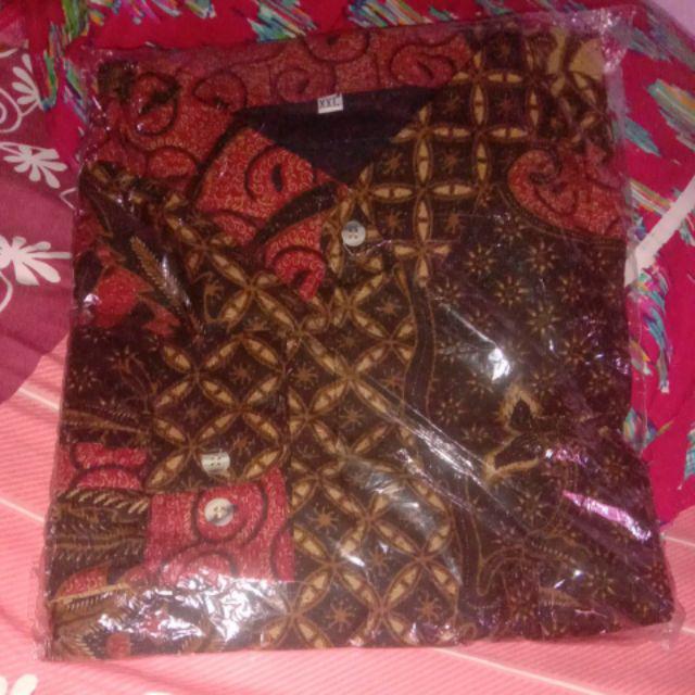 Kemeja Batik Prabu Bahan Dobby Reguler Fit A598