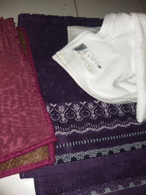 Rc Handuk Natural Putih Tanggung Ukuran 50x100 Cm Seri B