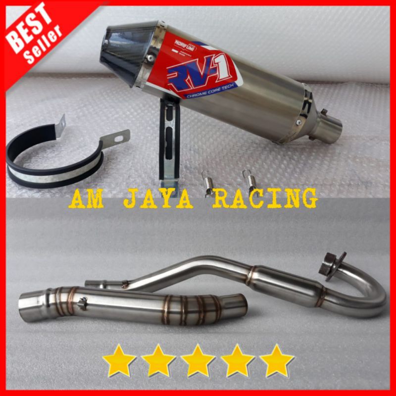 Knalpot Racing Norifumi Rv1 Klx150 klx 150 S L G BF Dtracker Crf150 Crf 150 150L CRF150L Wr155 Rv1